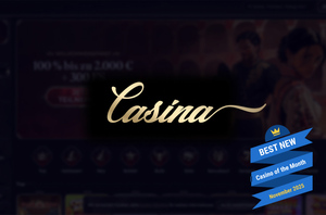 Casina Casino - Best New Casino of the Month November 2025