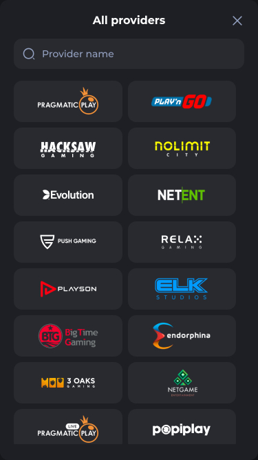 Cosmicslot Casino Game Developers Mobile