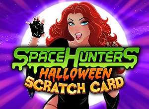 Space Hunters Halloween Scratch Cards