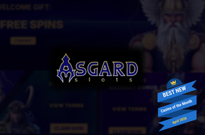 AsgardSlots Casino - Best New Casino of the Month April 2026