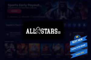 Allstars.io Casino - Best New Casino of the Month October 2026